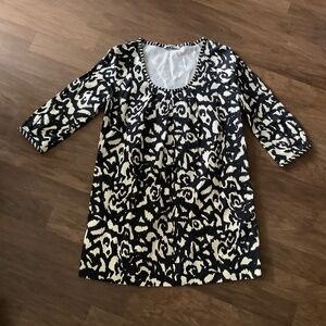 DKNY long sleeves midi dress